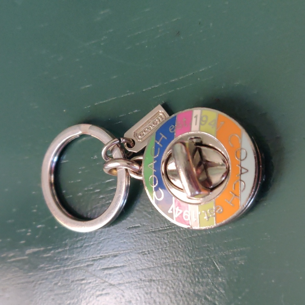 Coach vintage EUC keychain